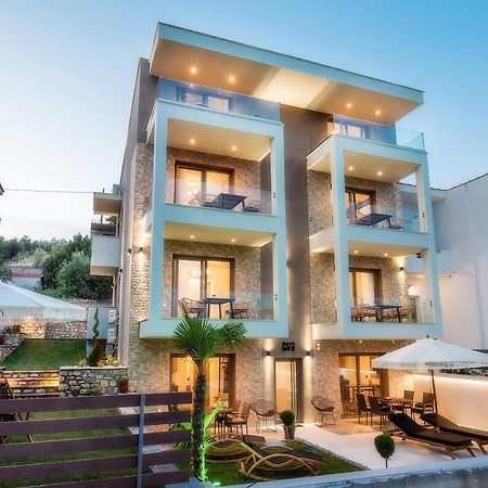 Aigli Skala Maries Deluxe Apartment Skála Marión Bagian luar foto
