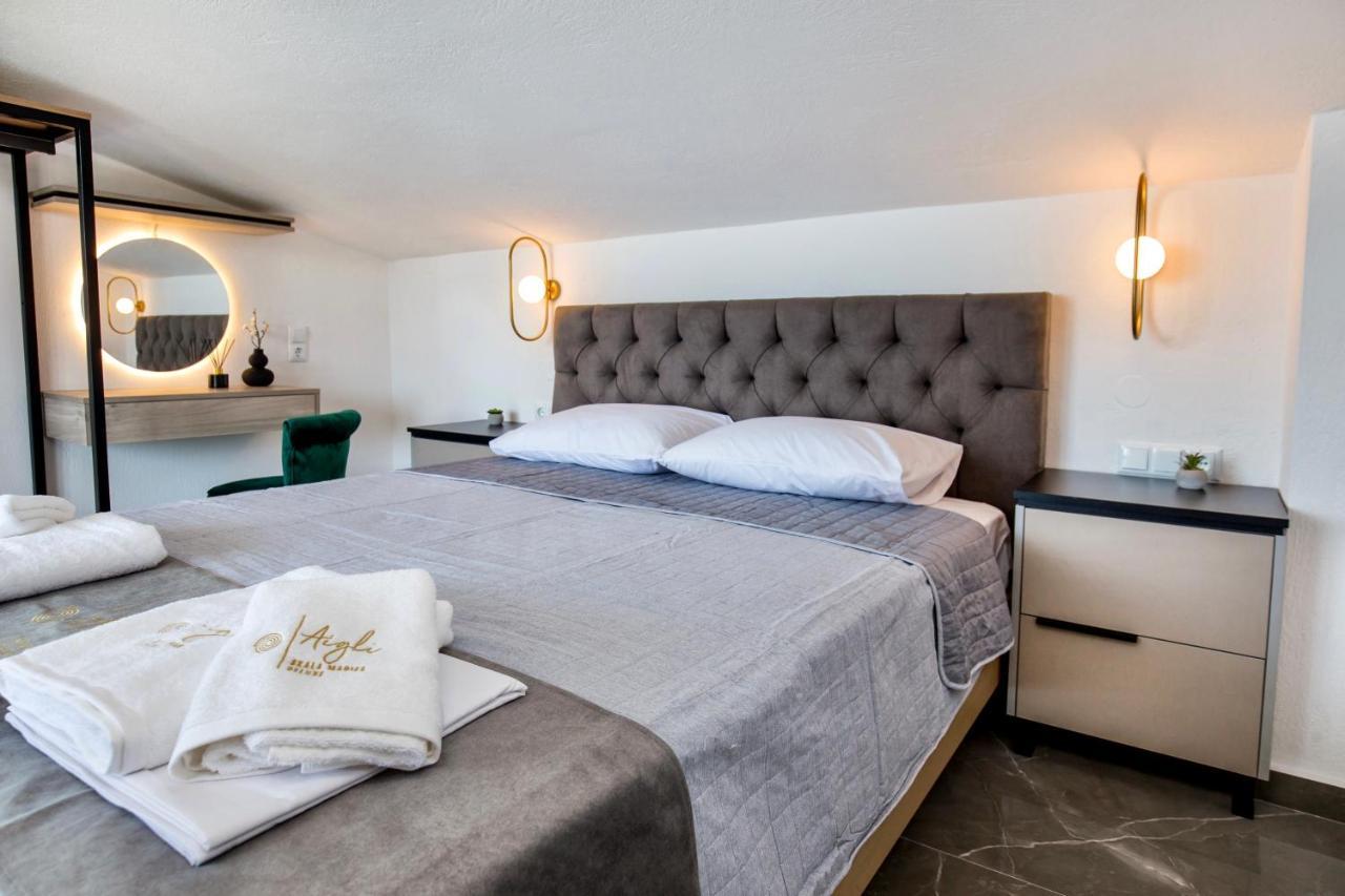 Aigli Skala Maries Deluxe Apartment Skála Marión Bagian luar foto