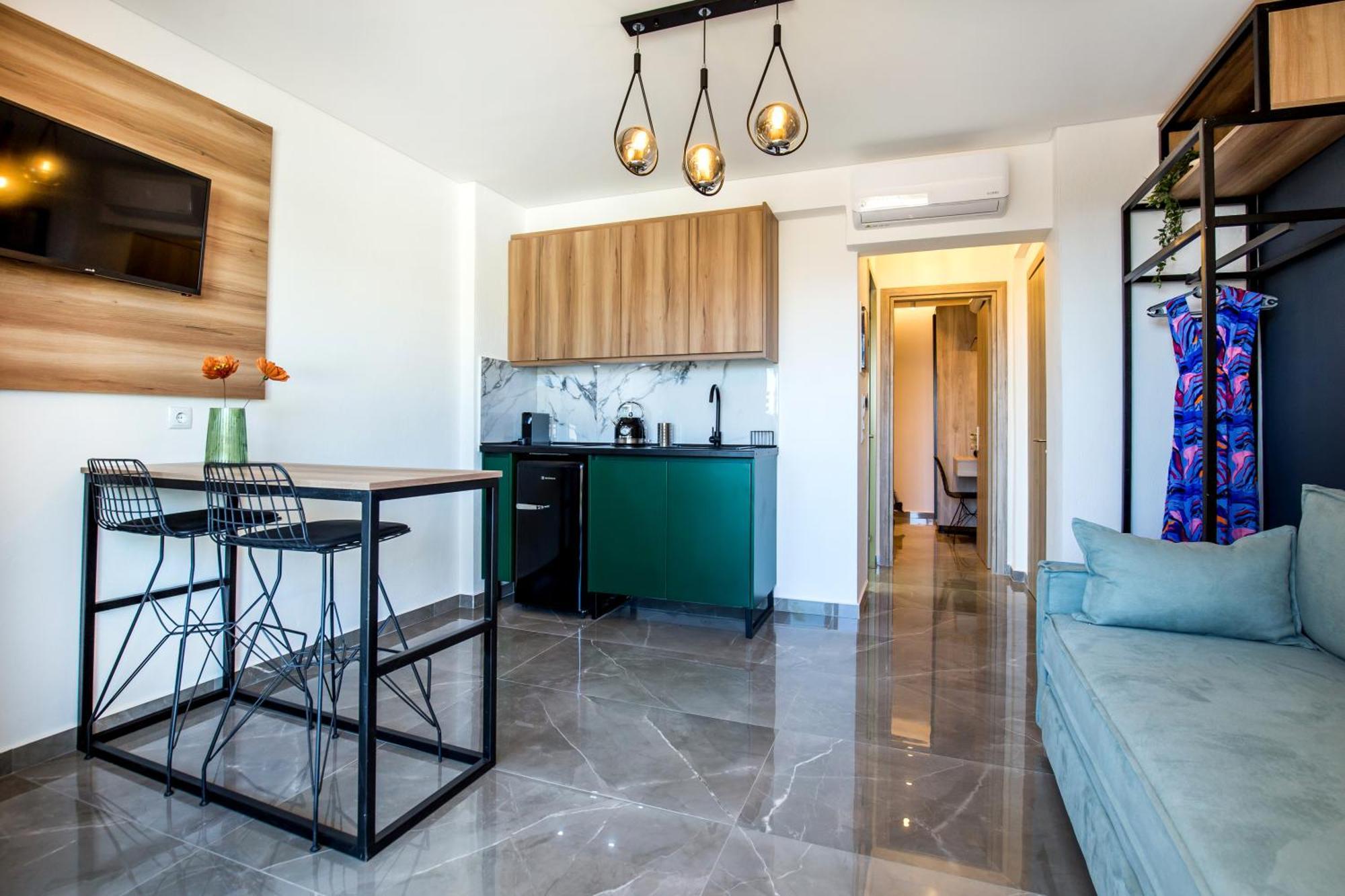Aigli Skala Maries Deluxe Apartment Skála Marión Bagian luar foto