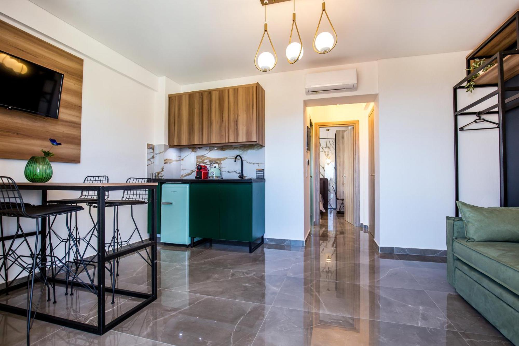 Aigli Skala Maries Deluxe Apartment Skála Marión Bagian luar foto