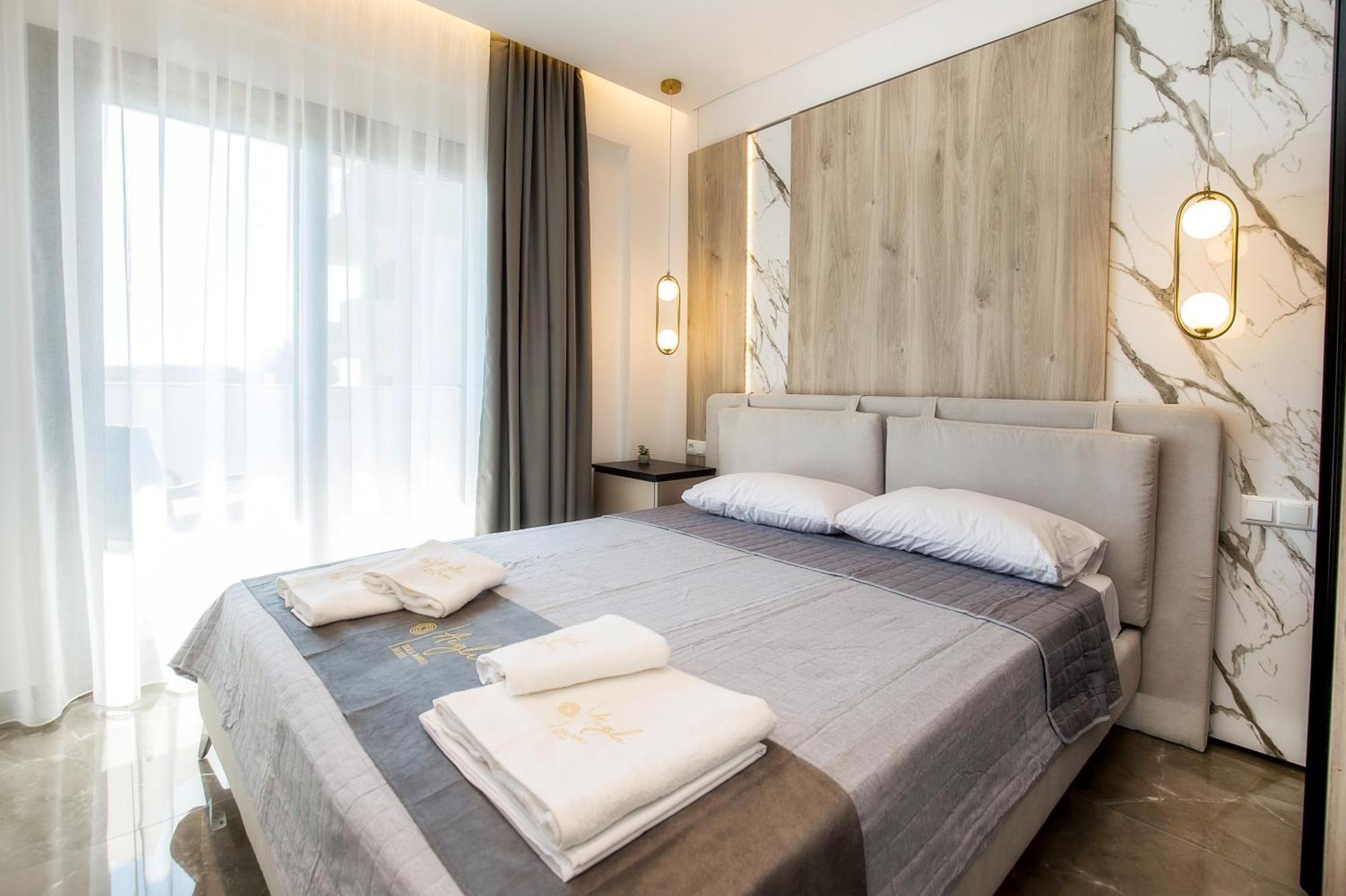 Aigli Skala Maries Deluxe Apartment Skála Marión Bagian luar foto