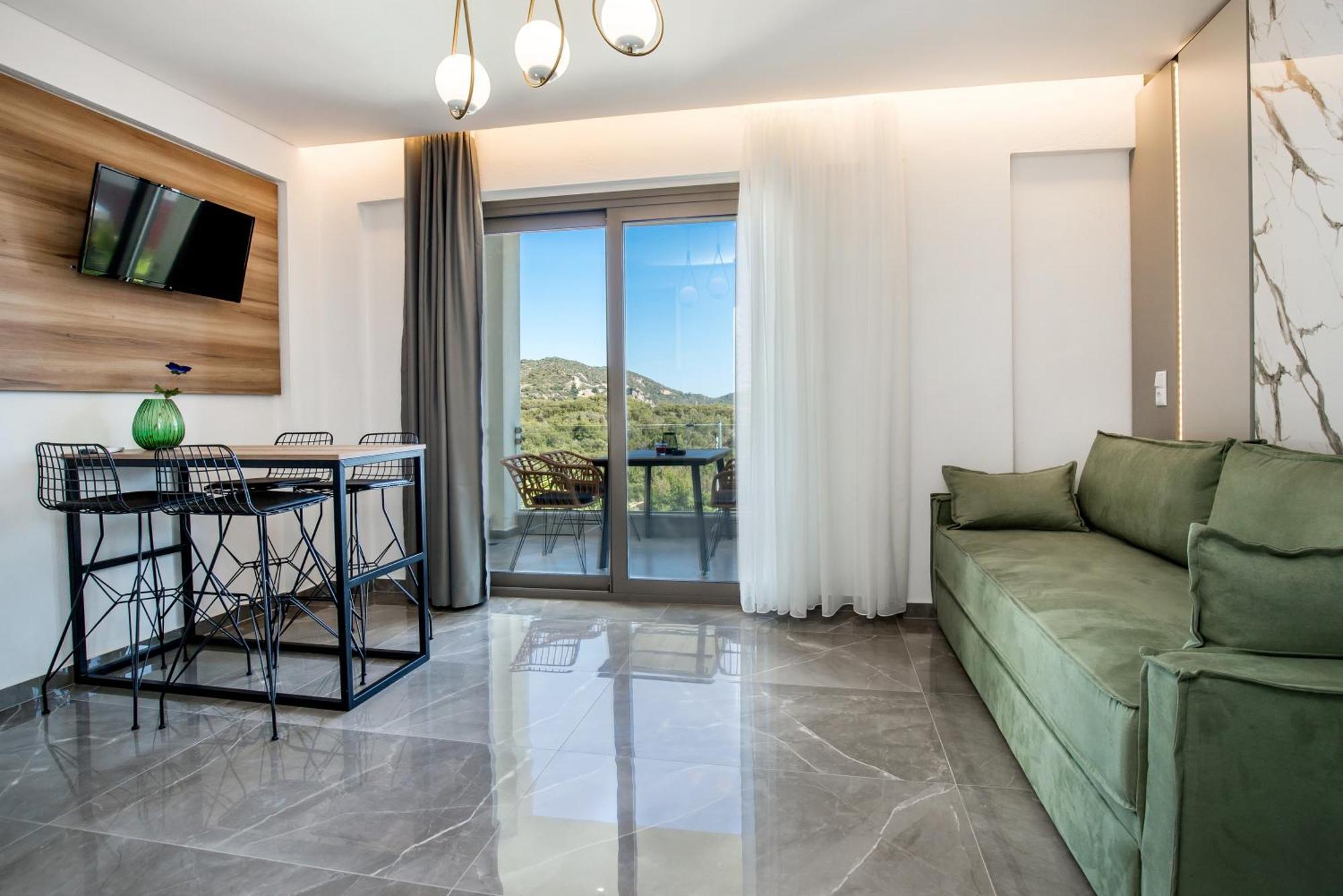 Aigli Skala Maries Deluxe Apartment Skála Marión Bagian luar foto