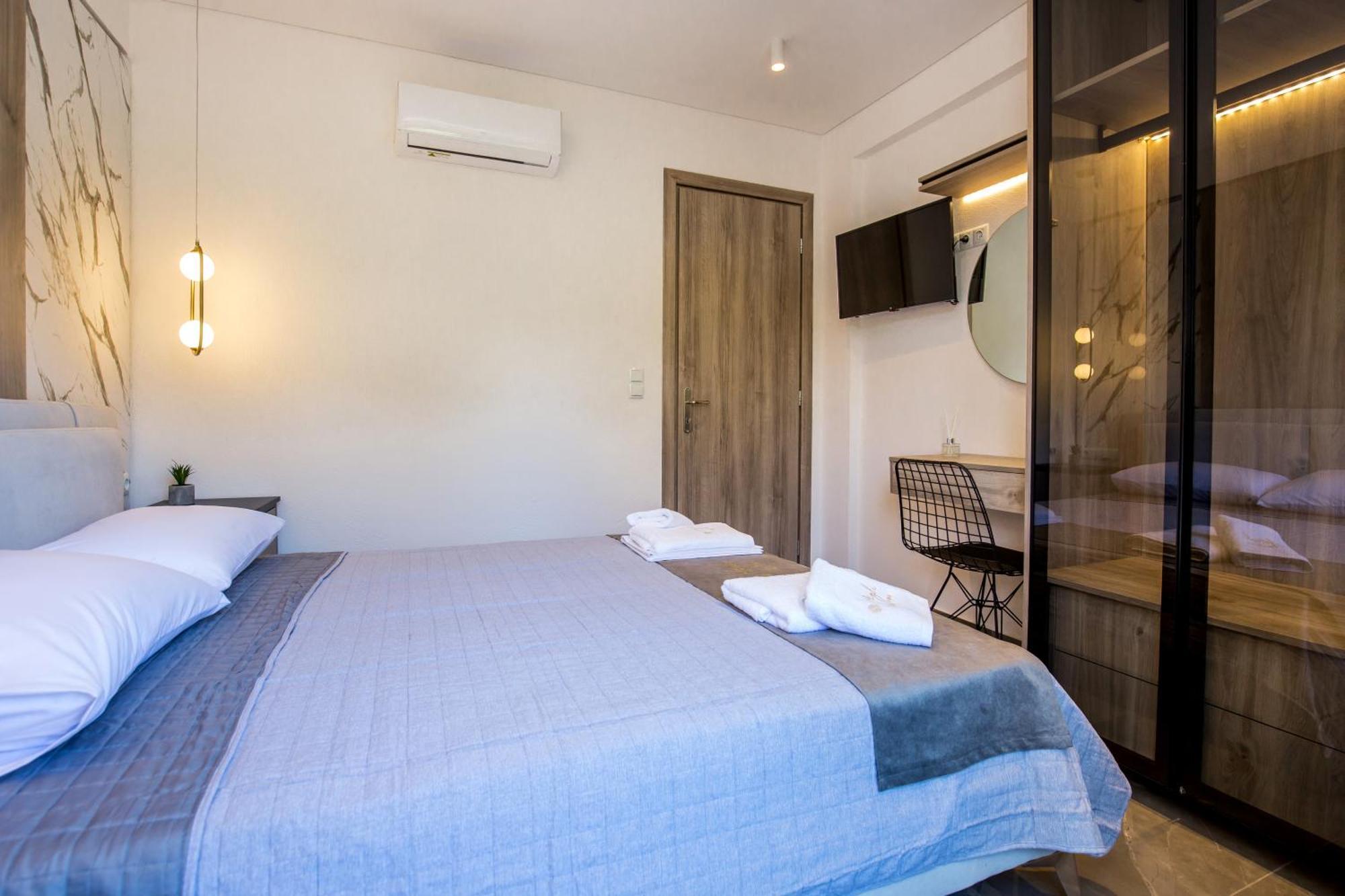 Aigli Skala Maries Deluxe Apartment Skála Marión Bagian luar foto